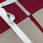 Постельное белье First Choice DUET STYLE хлопковый сатин red & beige евро, фото, фотография