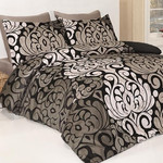 Постельное белье First Choice LAURA хлопковый сатин stone евро, фото, фотография