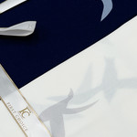 Постельное белье First Choice LIBERTA хлопковый сатин navy blue евро, фото, фотография