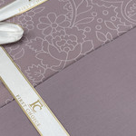 Постельное белье First Choice NEVA хлопковый сатин lavender евро, фото, фотография