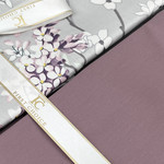 Постельное белье First Choice WISTERIA хлопковый сатин lilac евро, фото, фотография