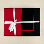Постельное белье First Choice SERENITY хлопковый сатин делюкс red & black евро, фото, фотография