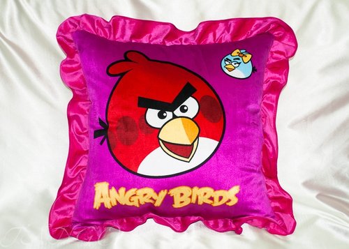 Декоративная наволочка Angry Birds pd195-6 60 х 60 см, фото, фотография