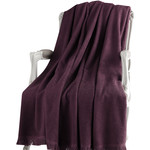 Махровая простынь-покрывало для укрывания Tivolyo Home NATURAL SLIM хлопок фиолетовый 160х220, фото, фотография