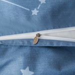 Детское постельное белье Sofi De Marko КОСМОС хлопковый сатин белый 1,5 спальный, фото, фотография
