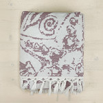 Пляжное полотенце, парео, палантин (пештемаль) Pupilla LAGUN хлопок коралловый 90х170, фото, фотография