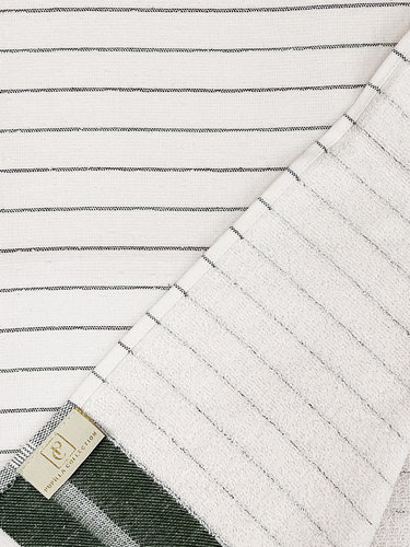 Пляжное полотенце, парео, палантин (пештемаль) Pupilla ADONIS хлопок зелёный 90х170, фото, фотография