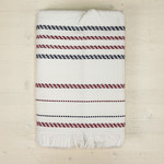 Пляжное полотенце, парео, палантин (пештемаль) Pupilla PERU хлопок красный 90х170, фото, фотография