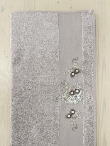 Набор полотенец для ванной 6 шт. Pupilla ELANUR хлопковая махра V1 50х90, фото, фотография