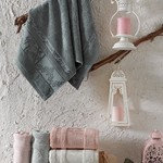 Набор полотенец для ванной 6 шт. Philippus NELLY бамбуковая махра 50х90, фото, фотография