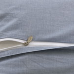 Постельное белье Sofi De Marko ТАЛЬЕН хлопковый сатин белый 2-х спальный, фото, фотография