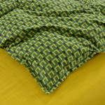 Постельное белье Sofi De Marko АХИЛЛЕС хлопковый сатин зелёный 1,5 спальный, фото, фотография
