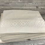 Набор полотенец для ванной 2 шт. Efor хлопковая махра кремовый, фото, фотография