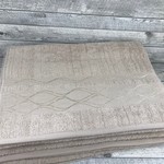 Набор полотенец для ванной 12 шт. Efor V2 хлопковая махра купучино 50х90, фото, фотография