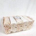 Набор полотенец для ванной 5 шт. Sofi De Marko ЭММИ хлопковая махра персиковый 30х50, фото, фотография