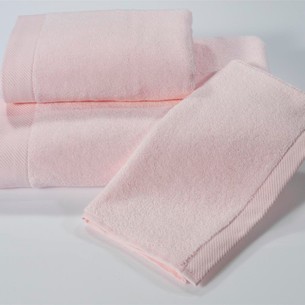 Полотенце для ванной Soft cotton MICRO хлопковый микрокоттон розовый 50х100