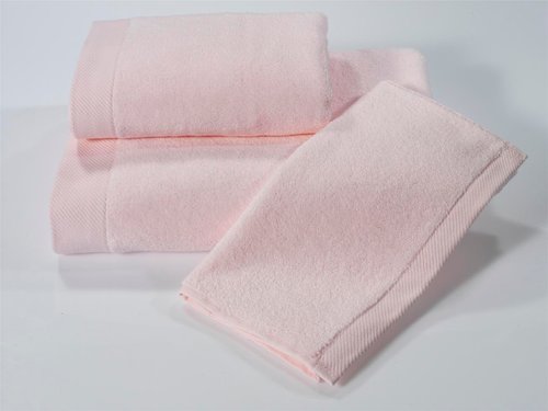 Полотенце для ванной Soft cotton MICRO хлопковый микрокоттон розовый 75х150, фото, фотография