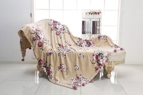 Плед-покрывало Sofi De Marko БУБОН велсофт V27 160х220, фото, фотография