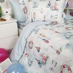 Детское постельное белье Tivolyo Home MARIN хлопковый сатин делюкс 1,5 спальный, фото, фотография