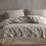 Постельное белье Clasy NORMA хлопковый ранфорс серый евро, фото, фотография