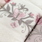 Подарочный набор полотенец-салфеток 3 шт. Pupilla EVA бамбуковая махра V3, фото, фотография