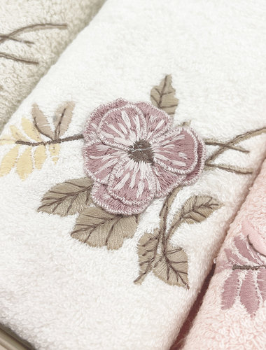 Подарочный набор полотенец-салфеток 3 шт. Pupilla HAYAL бамбуковая махра V4, фото, фотография