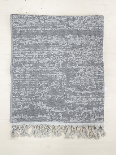 Пляжное полотенце, парео, палантин (пештемаль) Sikel ALESSA хлопковая махра V3 100х150, фото, фотография