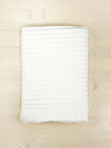 Пляжное полотенце, парео, палантин (пештемаль) Sikel WAFLE хлопковая вафля V4 100х150, фото, фотография