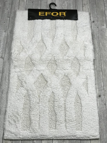 Набор ковриков для ванной Dorean кремовый 50х60, 60х100, фото, фотография