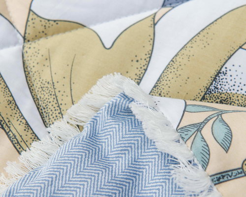 Постельное белье без пододеяльника с одеялом Sofi De Marko БЕРНАДЕТТ хлопковый сатин V37 семейный, фото, фотография