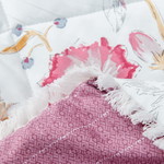 Постельное белье без пододеяльника с одеялом Sofi De Marko БЕРНАДЕТТ хлопковый сатин V48 семейный, фото, фотография