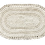 Набор ковриков для ванной Sofi De Marko OLIVIA хлопковая махра кремовый 50х50, 60х100, фото, фотография