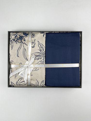 Постельное белье First Choice COZA хлопковый сатин denim евро, фото, фотография