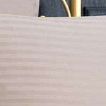 Постельное белье Karven TIARA бамбуковый сатин-жаккард кремовый евро, фото, фотография