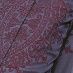 Постельное белье Karven TIARA бамбуковый сатин-жаккард бордовый евро, фото, фотография