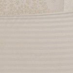Постельное белье Karven JARDIN бамбуковый сатин-жаккард кремовый евро, фото, фотография