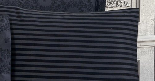 Постельное белье Karven JARDIN бамбуковый сатин-жаккард тёмно-серый евро, фото, фотография