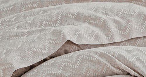 Постельное белье Karven ODESA бамбуковый сатин-жаккард капучино евро, фото, фотография