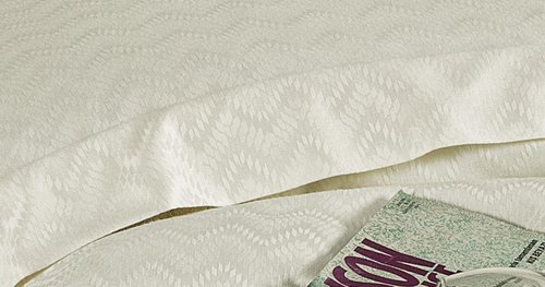 Постельное белье Karven ODESA бамбуковый сатин-жаккард кремовый евро, фото, фотография