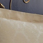 Постельное белье Karven MONACO бамбуковый сатин-жаккард бежевый евро, фото, фотография