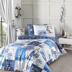 Детское постельное белье Karven YOUNG STYLE SAIL хлопковый ранфорс 1,5 спальный, фото, фотография