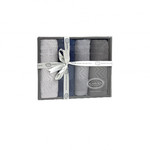 Подарочный набор полотенец-салфеток 30х50(4) Karven MIRANDA хлопковая махра, фото, фотография