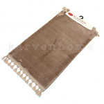 Набор ковриков для ванной Karven POST DOKUMA SACAKLI мех коричневый, фото, фотография