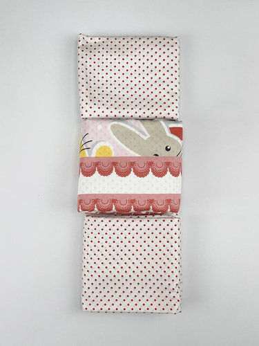 Постельное белье для новорожденных Karven GINNY бамбуковый сатин pudra, фото, фотография