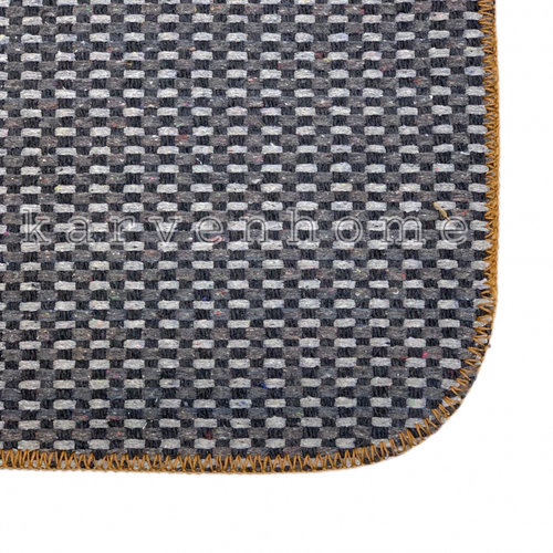 Набор ковриков для ванной Karven POST DOKUMA SACAKLI KV 415 мех коричневый, фото, фотография