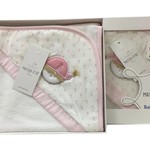 Детское полотенце-уголок Maison Dor LOVE BABY хлопковая махра розовый 76х76, фото, фотография