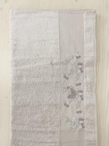 Набор полотенец для ванной 4 шт. Pupilla CRISTINA V2 бамбуковая махра 70х140, фото, фотография