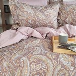 Постельное белье Tivolyo Home ELORA хлопковый сатин делюкс 1,5 спальный, фото, фотография
