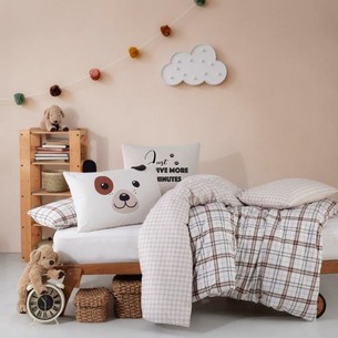 Детское постельное белье Ecosse BUDDY-DOGGY хлопковый ранфорс 1,5 спальный