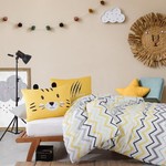 Детское постельное белье Ecosse BUDDY-LEO хлопковый ранфорс 1,5 спальный, фото, фотография